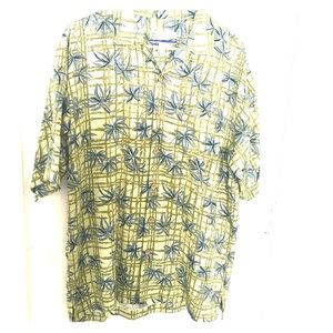 Kahala Hawaiian Islands Mens Aloha Shirt Small